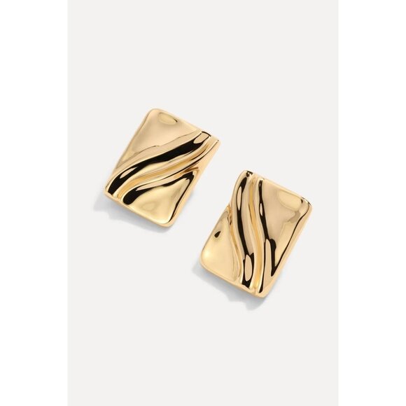 Lili Claspe Adva Clip On Earrings in Gold New Womens Jewelry - Picture 9 of 9